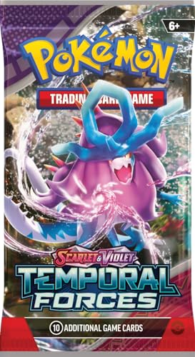 Pokemon Tcg Scarlet & Violet 5: Temporal Forces Booster Pack Pokemon Tcg Scarlet & Violet 5: Temporal Forces Booster Pack